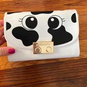 petite jolie cow purse